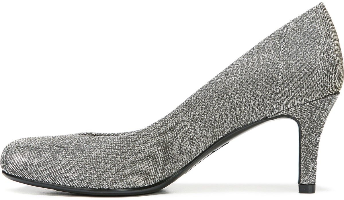 lifestride silver pumps