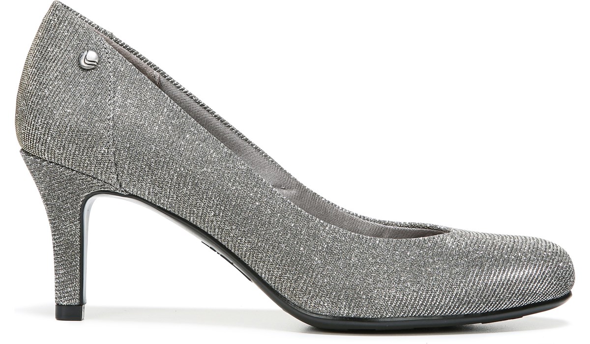 lifestride silver shoes