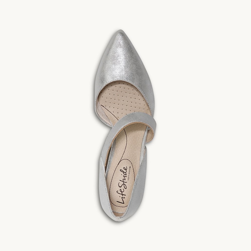 Lifestride silver heels shop