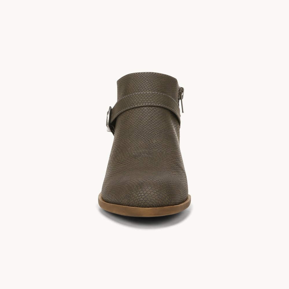 Alex front discount zip ankle boots