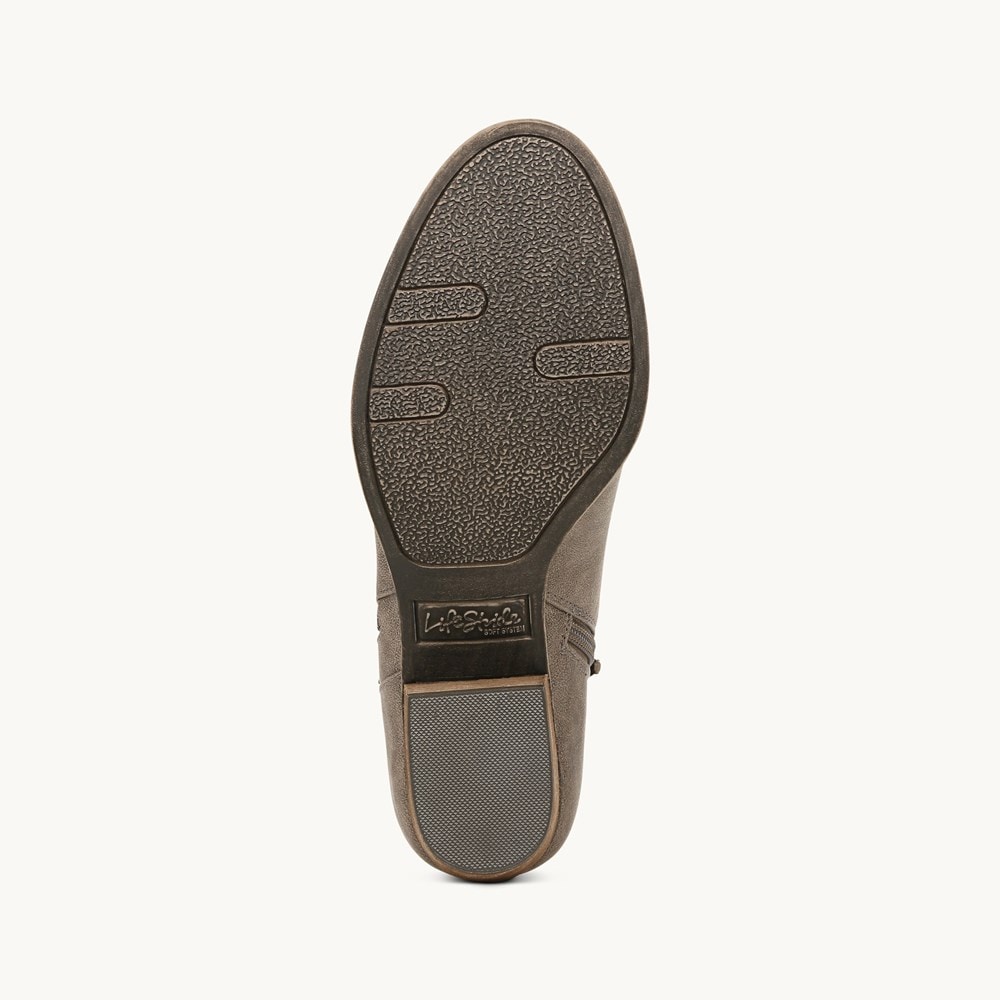 Zip clearance ankle bootie
