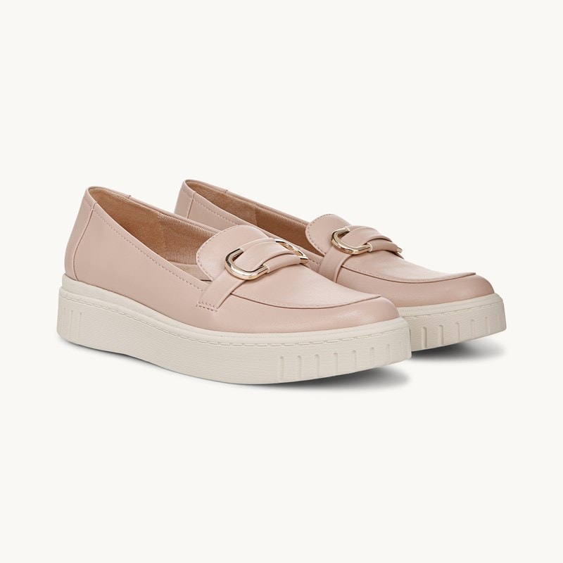 LifeStride Geneva Bit Loafer Shoes (True Blush Faux Leather) 10.0 W