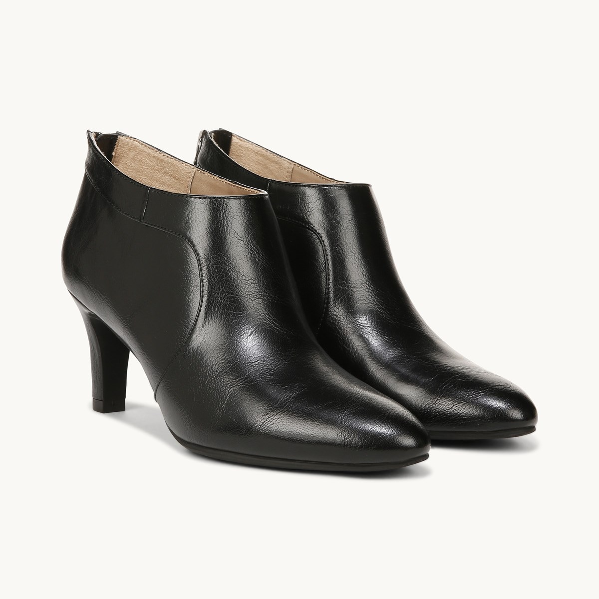 lifestride black booties