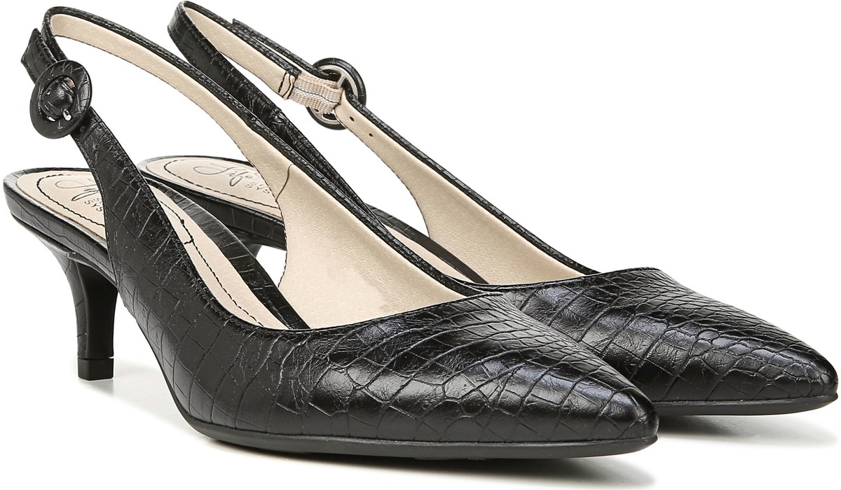 lifestride black heels