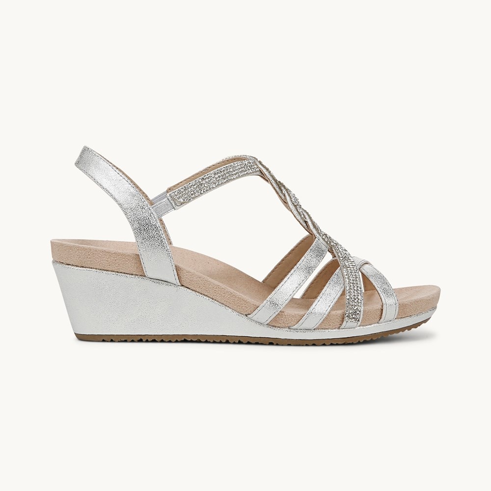 (取寄) ライフストライド レディース マイアミ LifeStride women Miami Platino Gold LifeStride Miami Wedge Sandal | Womens Heels