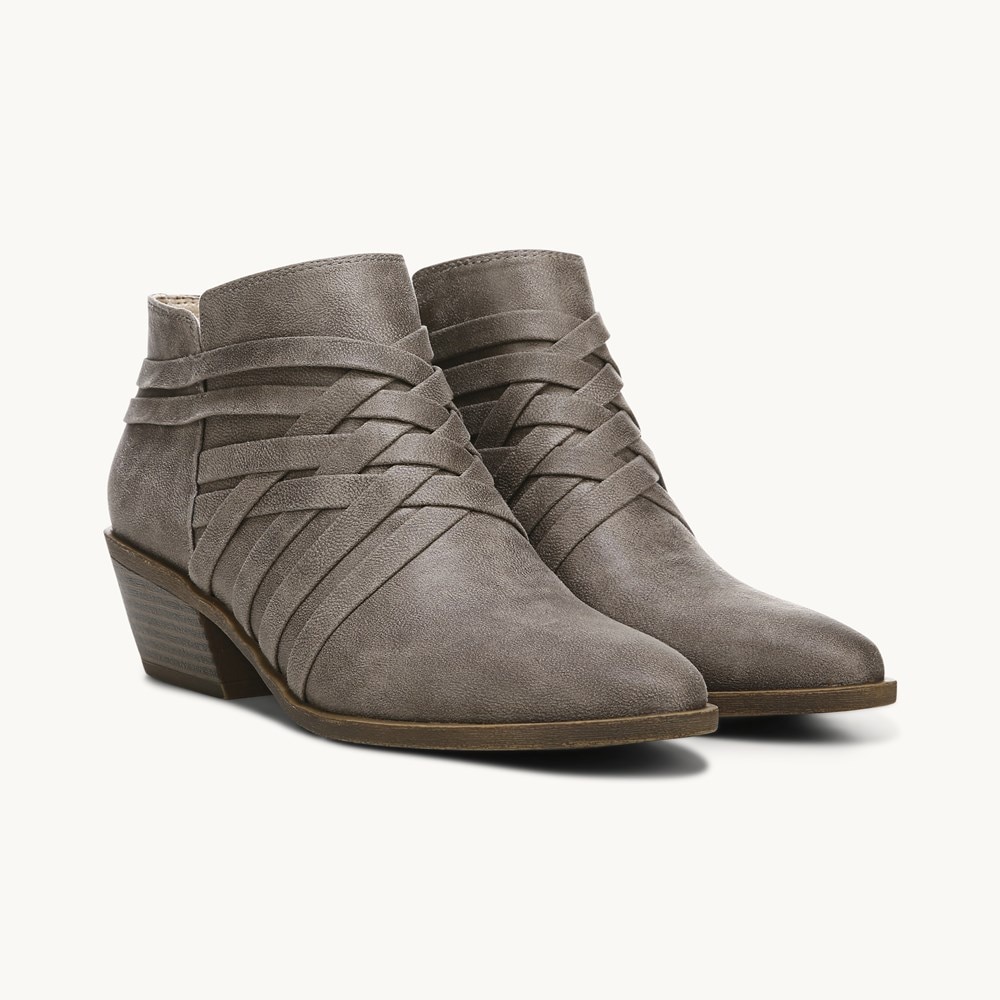 Grey deals bootie boots