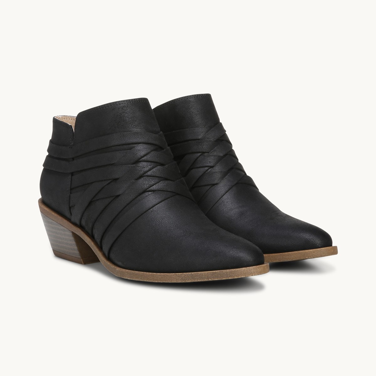 lifestride black booties