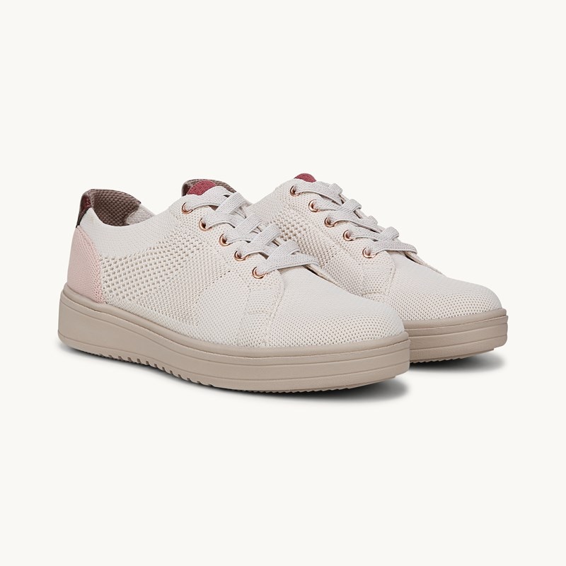 Bzees For LifeStride Vip Sneaker Shoes (Eggnog Knit Fabric) 5.5 M