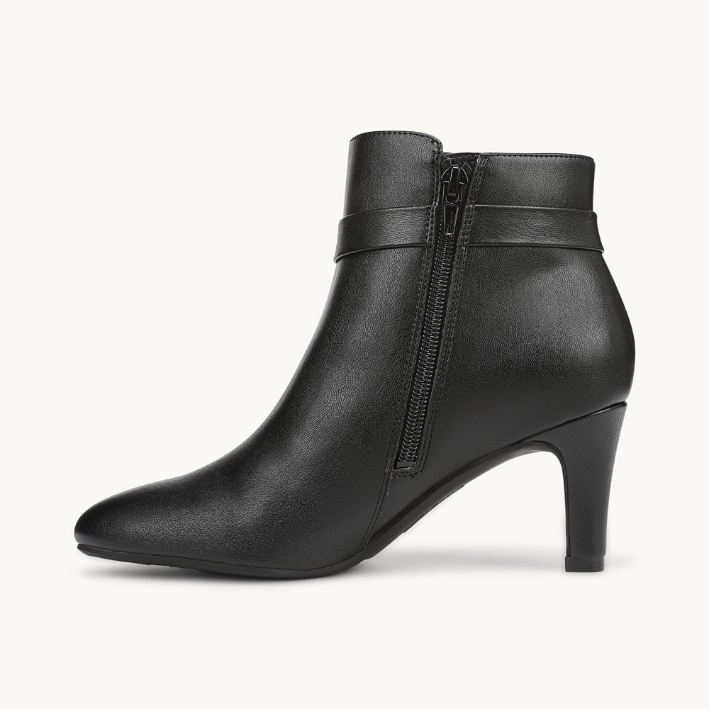 (取寄) ライフストライド レディース ギルド 3 ジップ ショート ブーツ LifeStride women Guild 3 Zip Short Boots Black LifeStride Guild 3 Ankle Bootie | Womens Boots