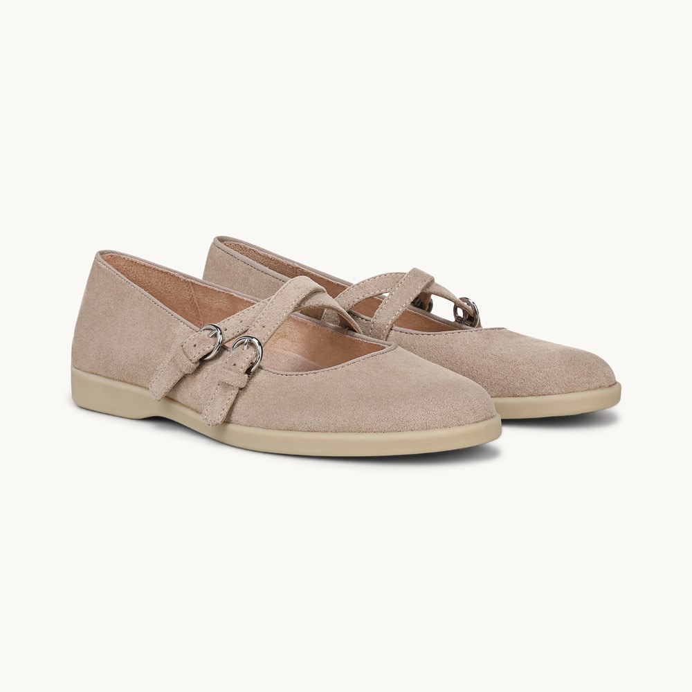 (取寄) ライフストライド レディース マーニー メアリー ジーン シューズ LifeStride women Marnie Mary Jane Shoes Dover Tan LifeStride Marnie Mary Jane Flat | Womens Flats