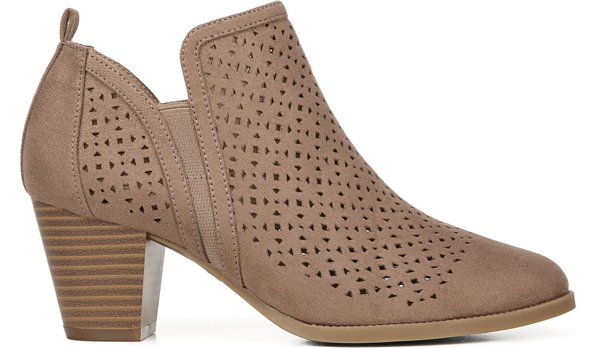 perforated bootie