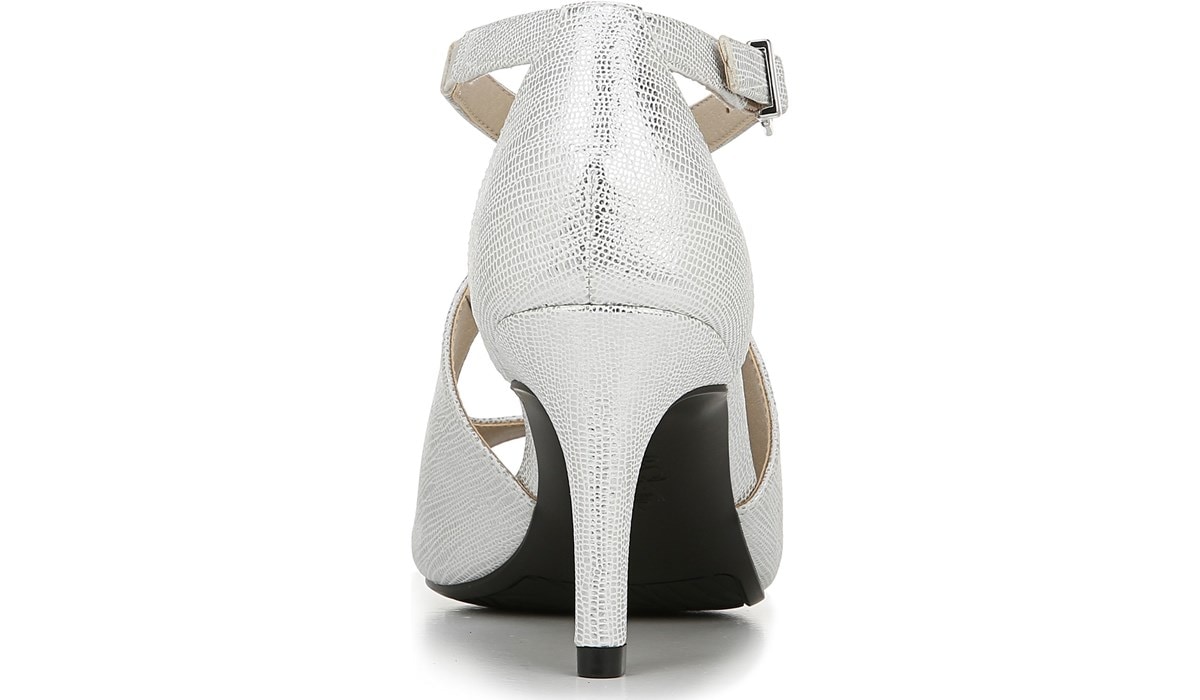 lifestride silver heels