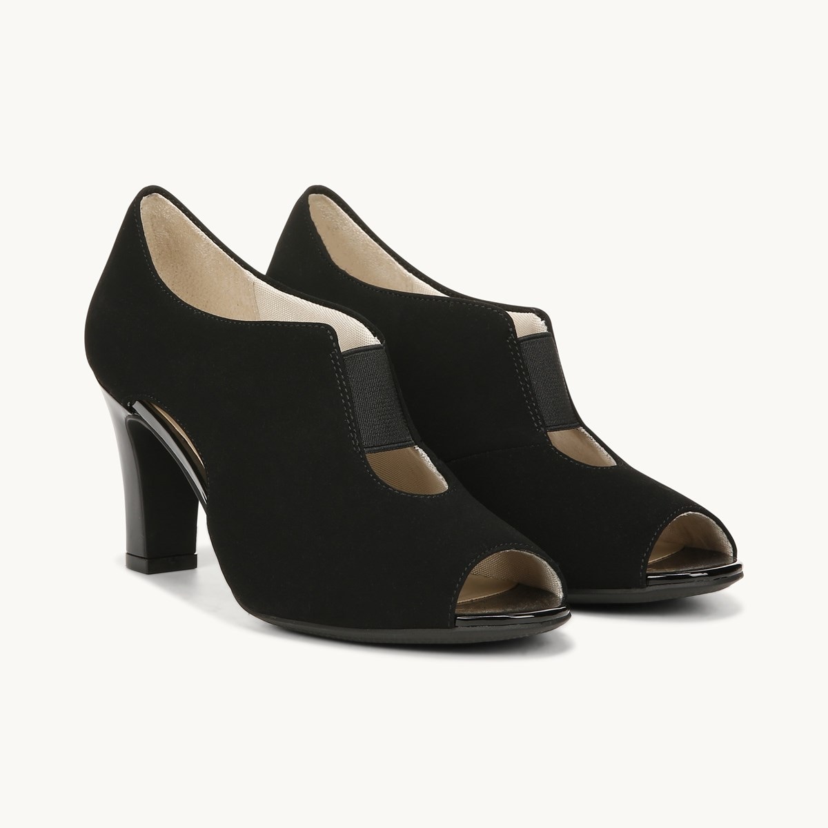 LifeStride Carla Peep Toe Bootie in 