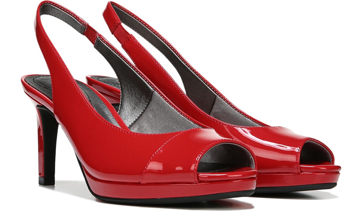 lifestride red pumps