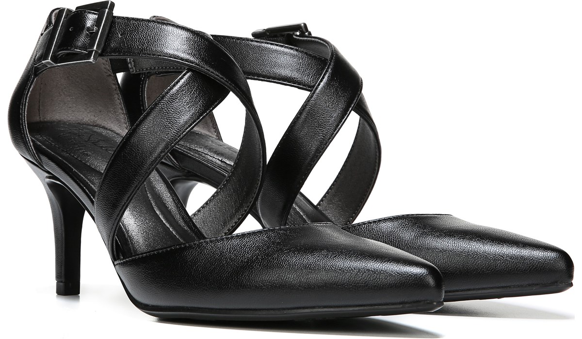 lifestride heels black