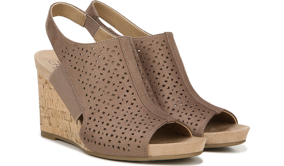 lifestride open toe heels
