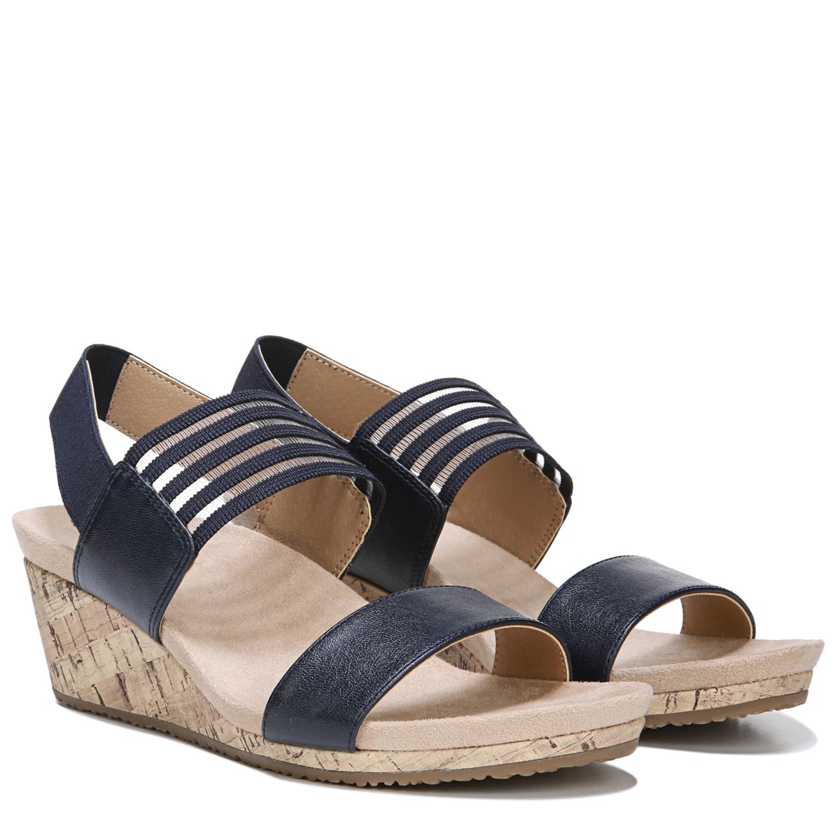 life stride navy sandals