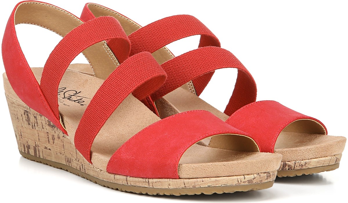 lifestride red sandals