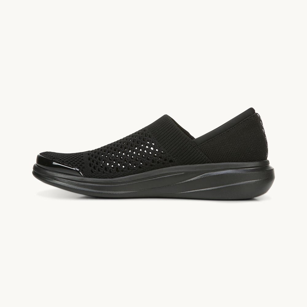 【美品】WE'RTHY 撥水LUXE ALL IN ONE ブラック S LifeStride Charlie Knit Slip On | Womens Sneakers